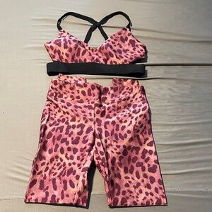 Koral Leopard Print Activewear Set